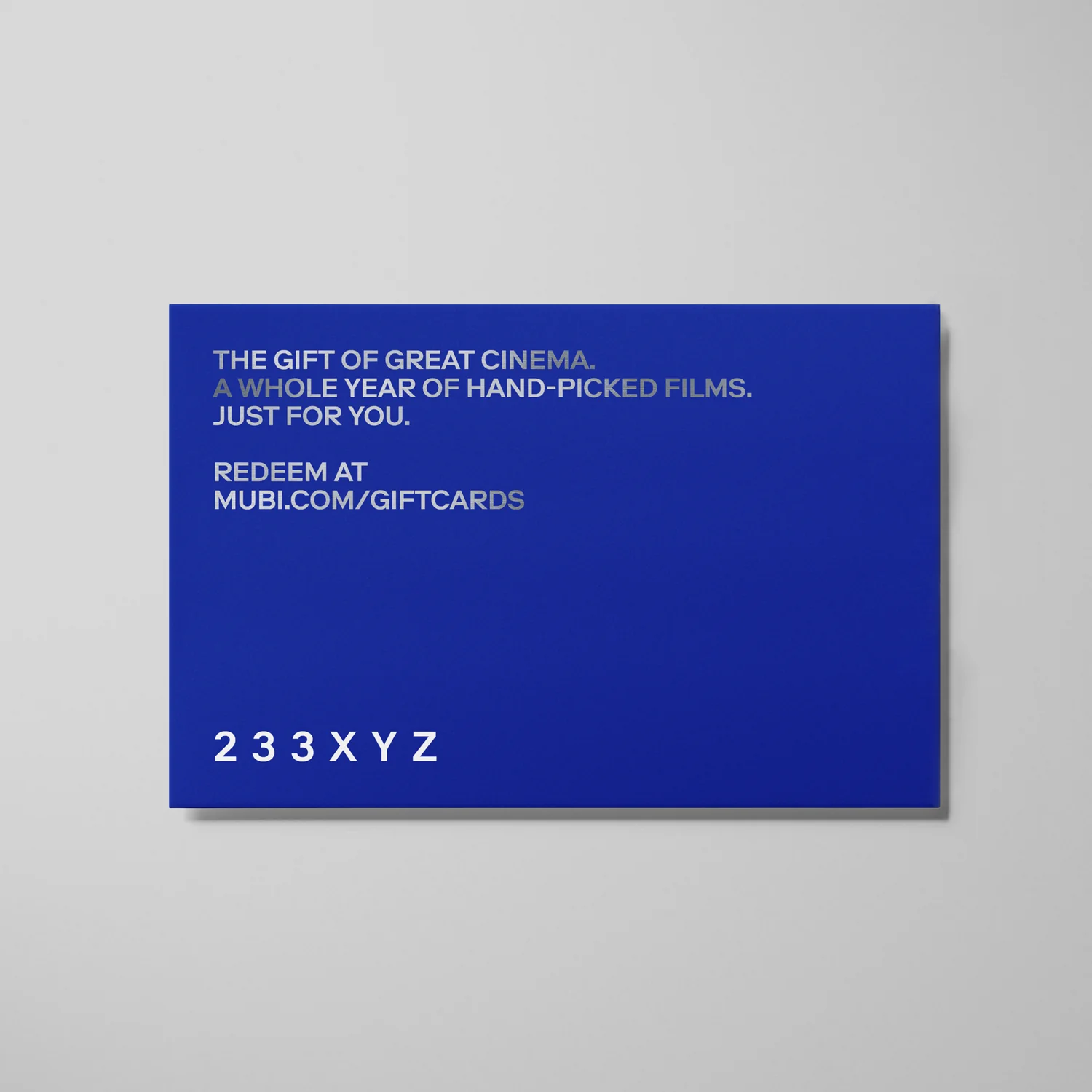 MUBI GIFT CARD - 1 YEAR PREMIUM MEMBERSHIP - Image 3