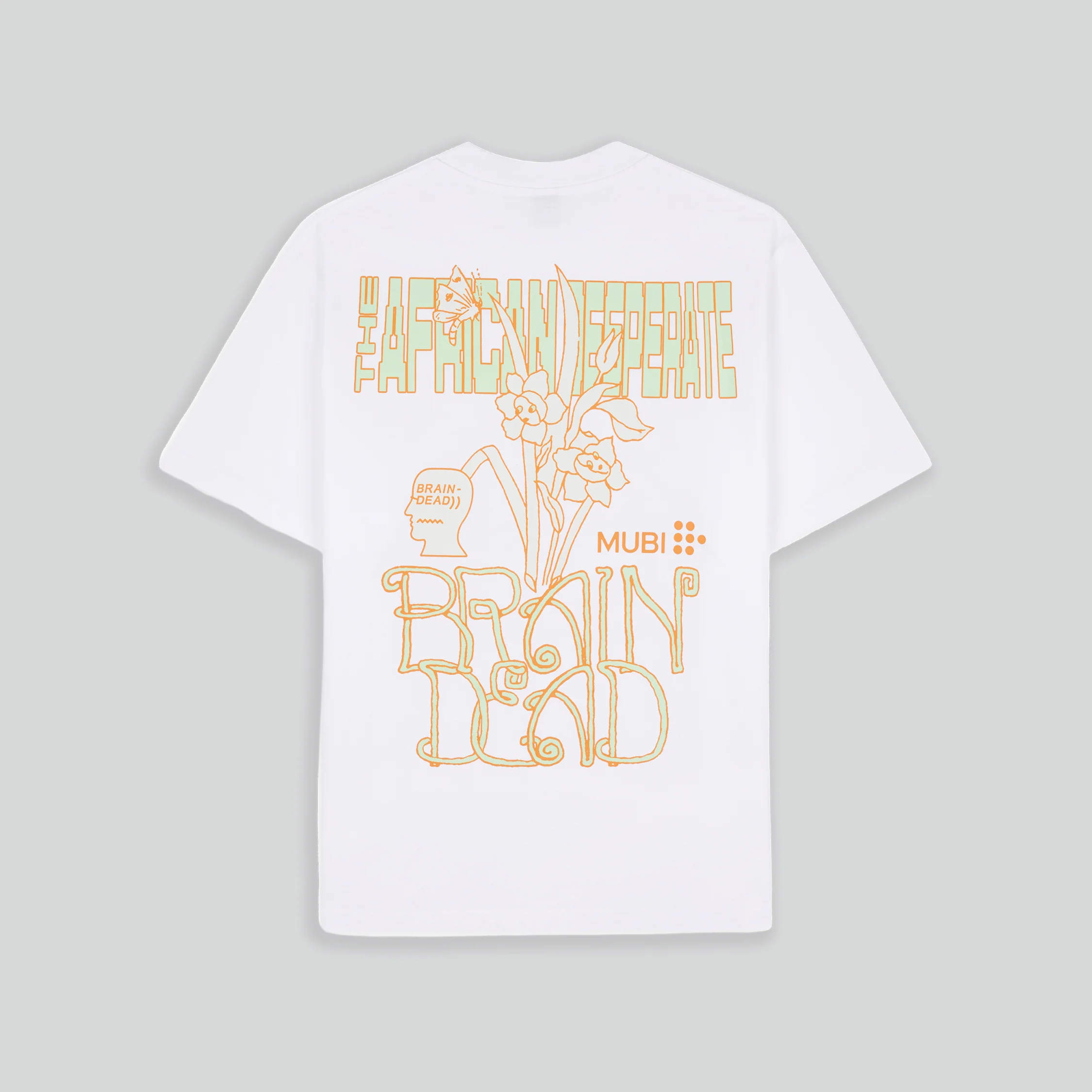 MUBI x Brain Dead: THE AFRICAN DESPERATE T-Shirt - Image 3